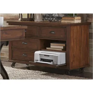 Liberty Arlington House Credenza in Cobblestone Brown