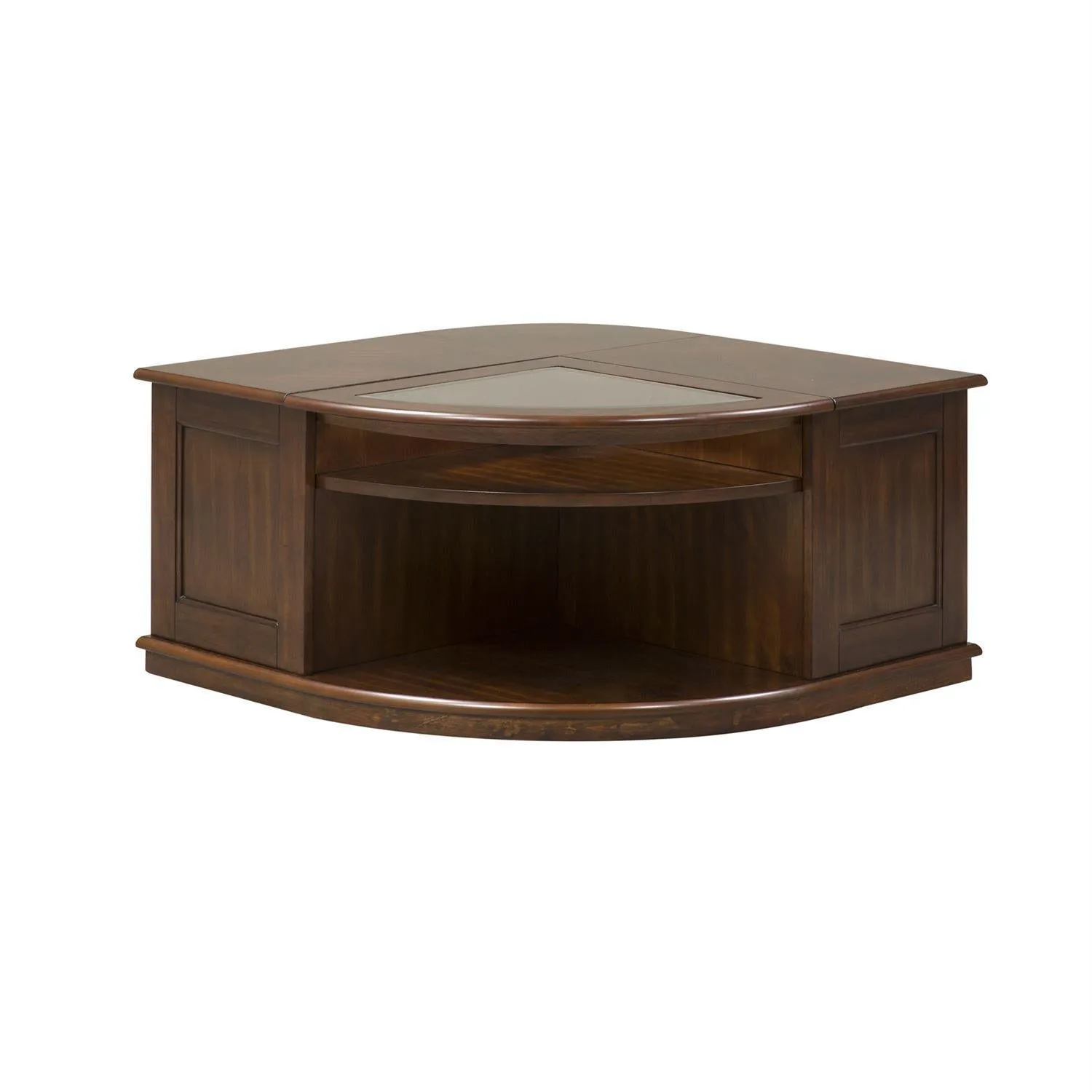 Liberty Wallace Cocktail Table in Dark Toffee