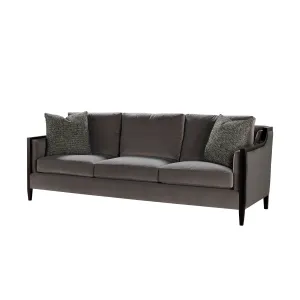 Lido - Wooden Upholstered 3-Seater Sofa