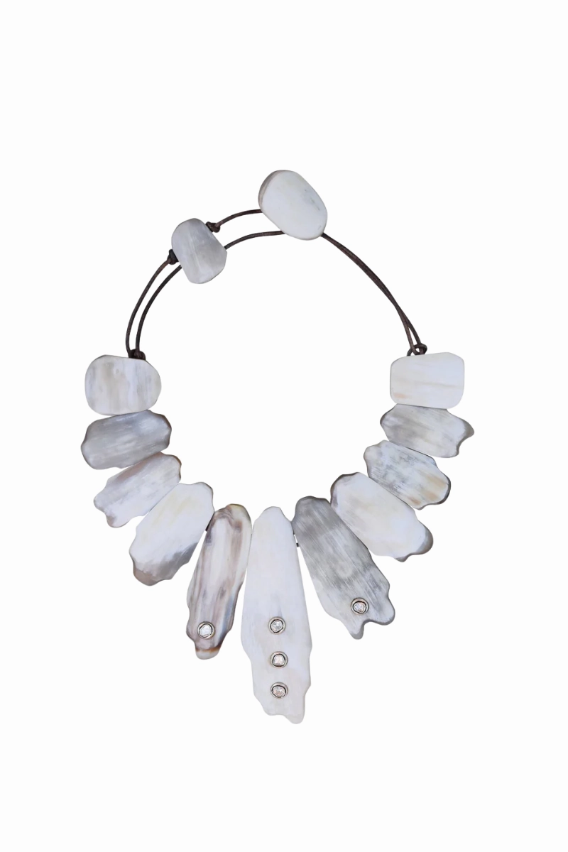 Light Matte Horn Collar Instant Hot Deal Shop & Save Today
