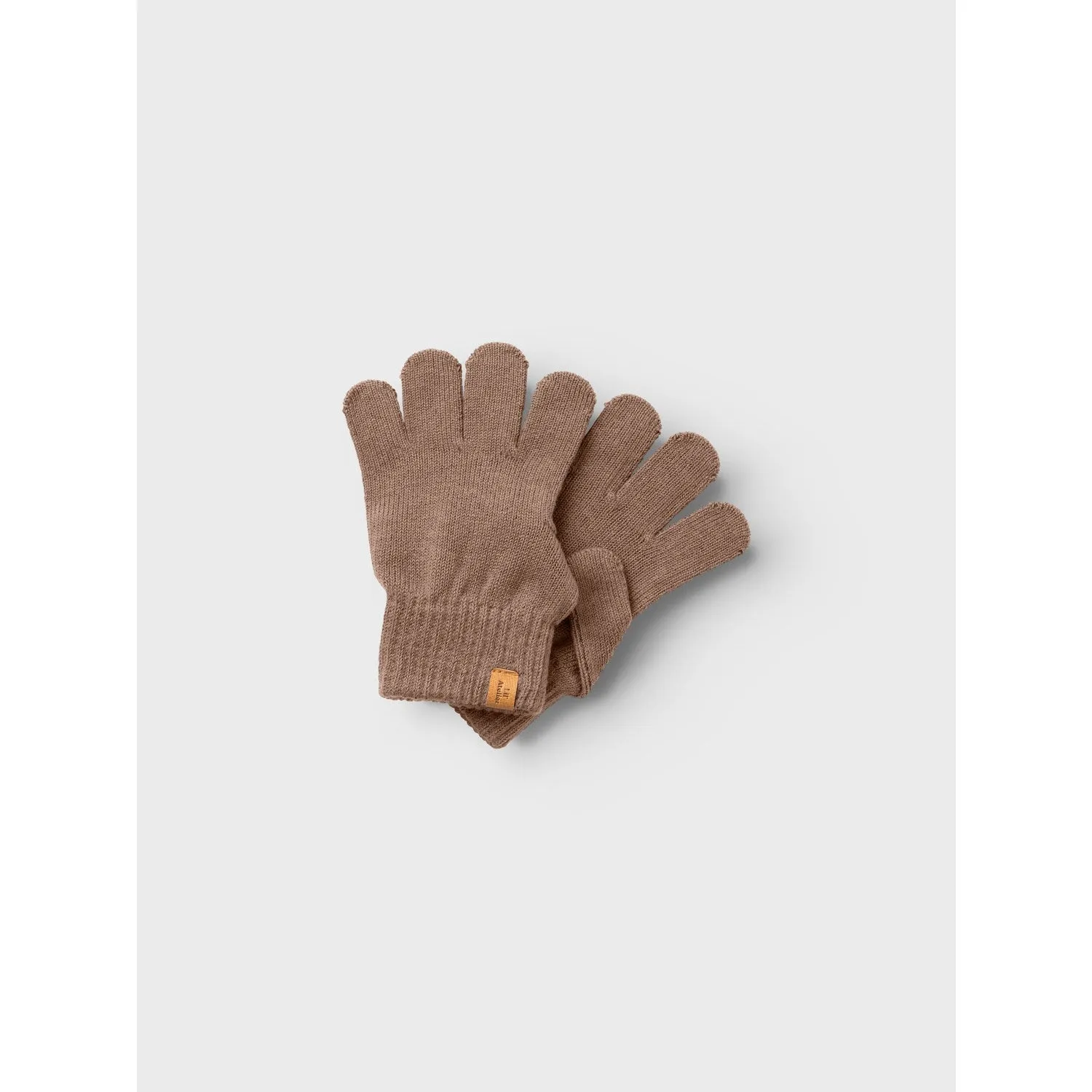 Lil'Atelier Beaver Fur Nalu Knit Gloves Exclusive Online Deal Today Only Hot Pick