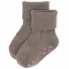 Lillelam Wool Socks Anti-Slip Brown Limited Stock Alert