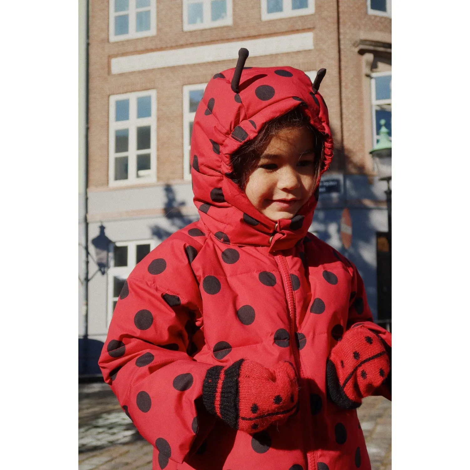 Konges Sljd Barbados Cherry Ladybug Mittens Mega Online Discount Best Deal Today