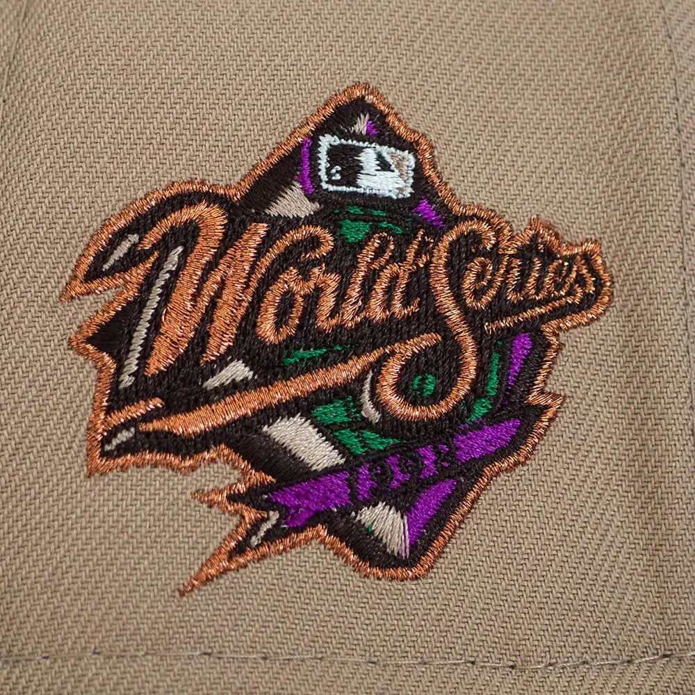 New Era 59Fifty Mlb New York Yankees World Series 1998 Camel / Sparkling Grape Uv Fitted Cap Grab Your Hot Pick