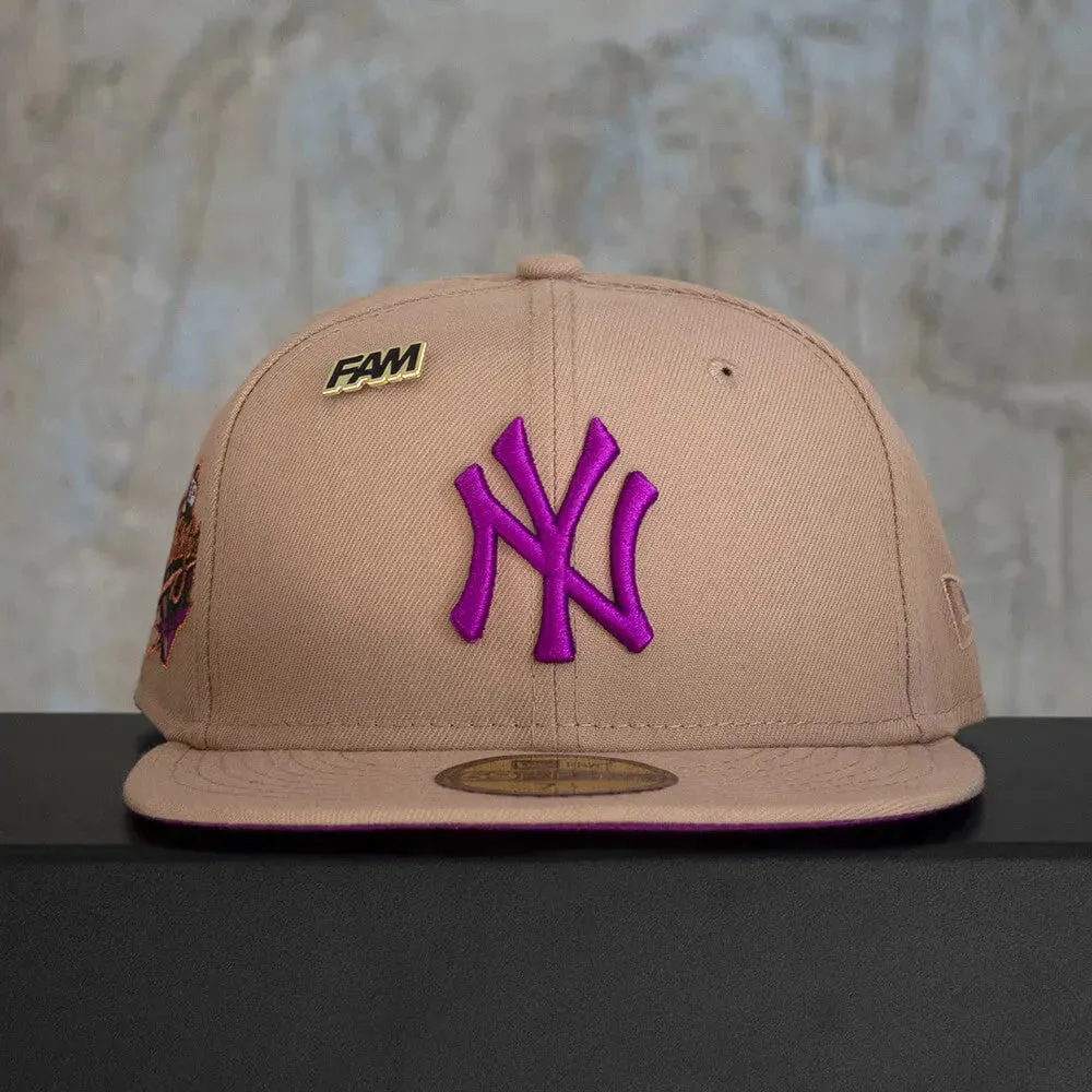 New Era 59Fifty Mlb New York Yankees World Series 1998 Camel / Sparkling Grape Uv Fitted Cap Online Deal Frenzy Trending Offer Today