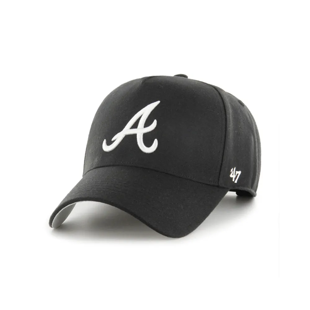 Atlanta Braves Black/White '47 Mvp Dt Snapback Mega Sale Now Special Price Today