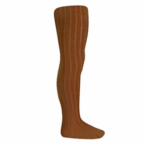 Hot Offer Inside Cndor Tights Rib Chocolate