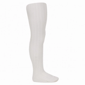 Cndor White Merino Wool-Blend Rib Tights Today Only Special Big Savings Today