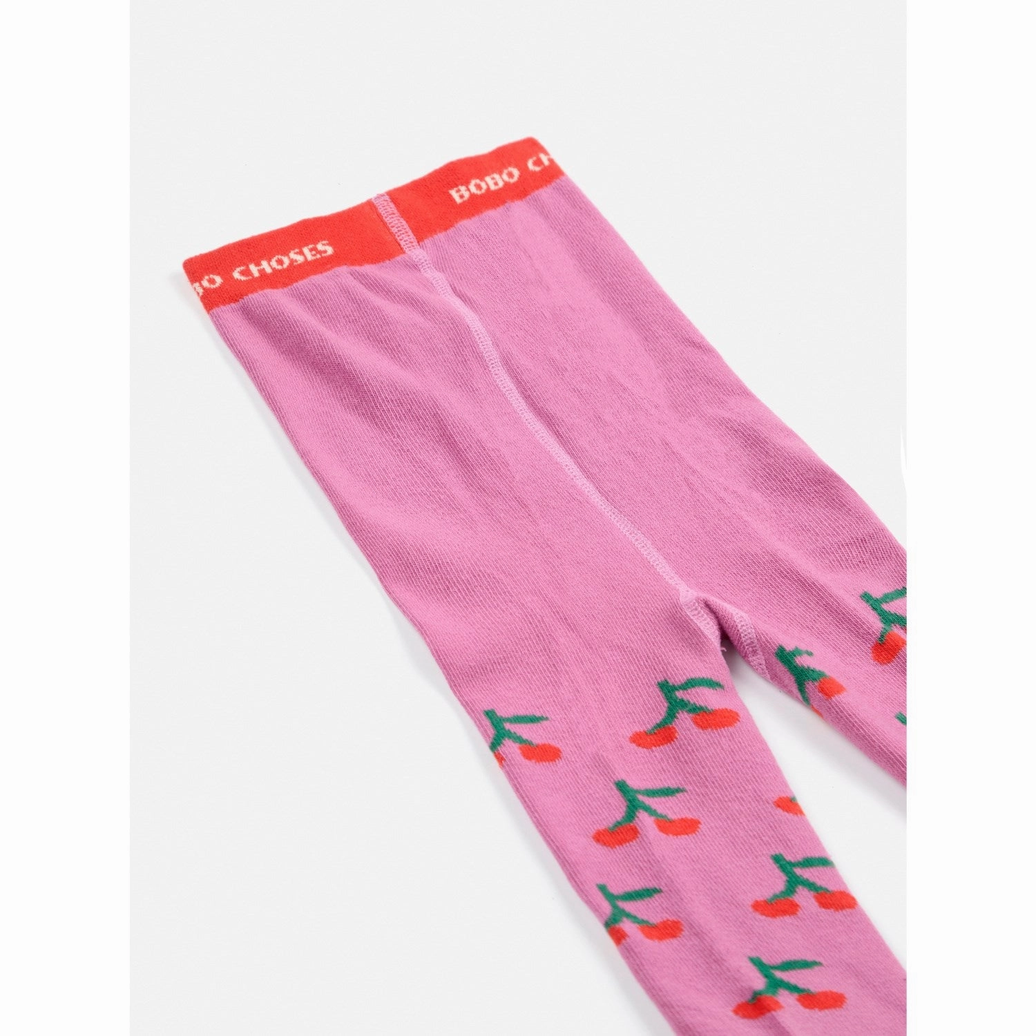 Bobo Choses Light Pink Bobo Cherry All Over Tights Weekend Specials Special Deals Online