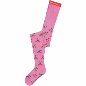 Dont Miss These Savings Bobo Choses Light Pink Bobo Cherry All Over Tights