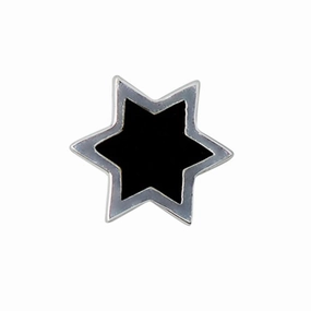 Design Letters Star Charm Sterling Silver Black Shop the Best Deals Shop Hot Deals