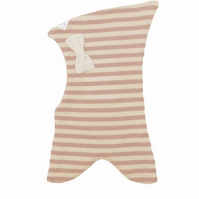 Racing Kids Nisse Balaclava With Bow Dusty Rose/Ivory Grab Your Hot Pick Must-Have Gift Ideas