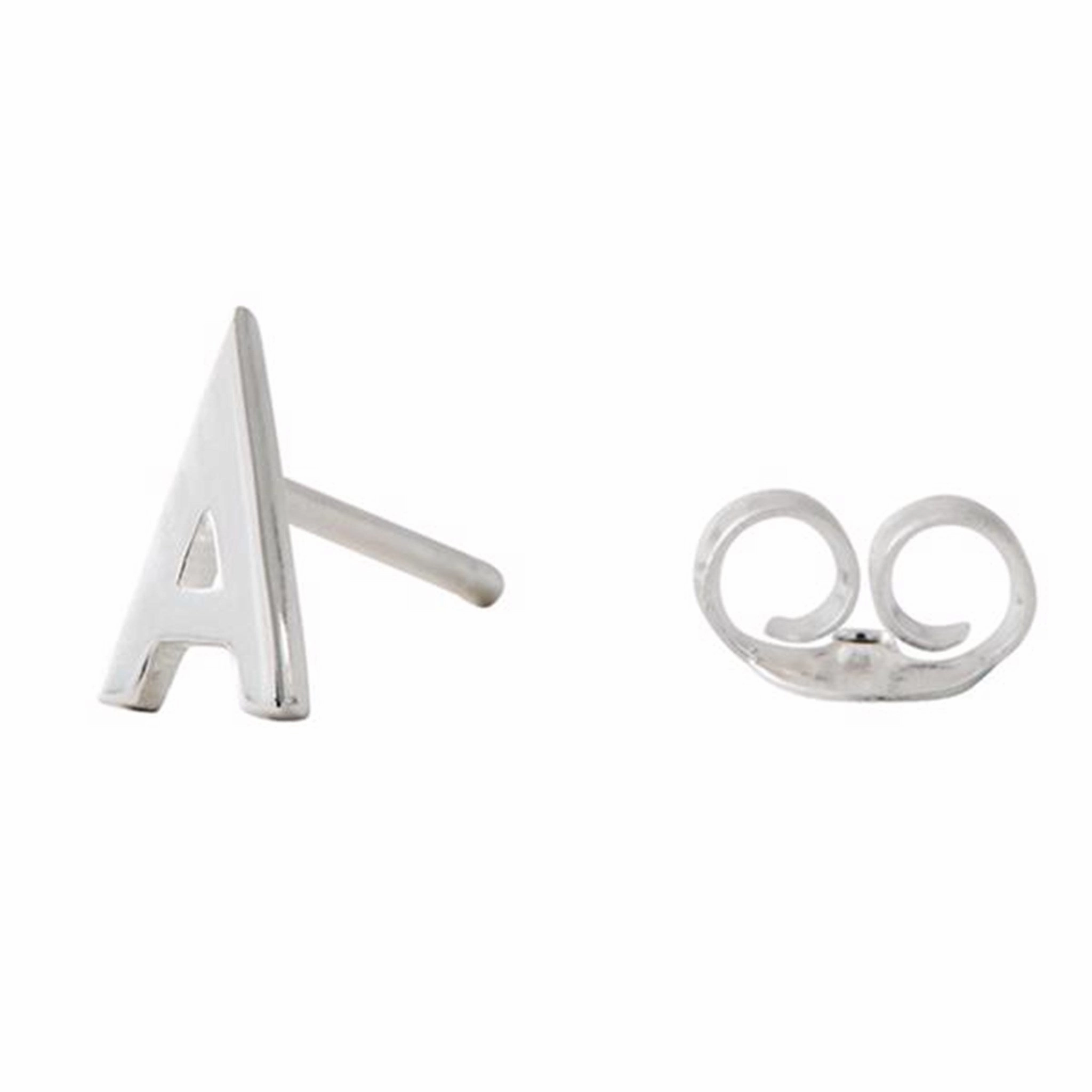 Design Letters Archetype Earring Silver Clearance Event Today Hot Deals Today