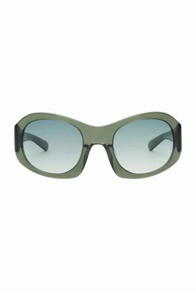 Ezra Crystal Duck Green/Green Gradient Lens Limited Stock Deals