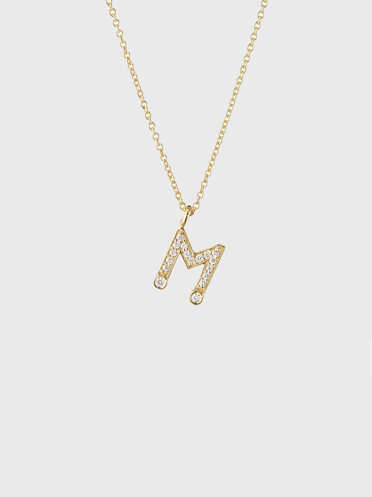 Simple M Necklace Special Surprise Sale Grab Your Deal Today