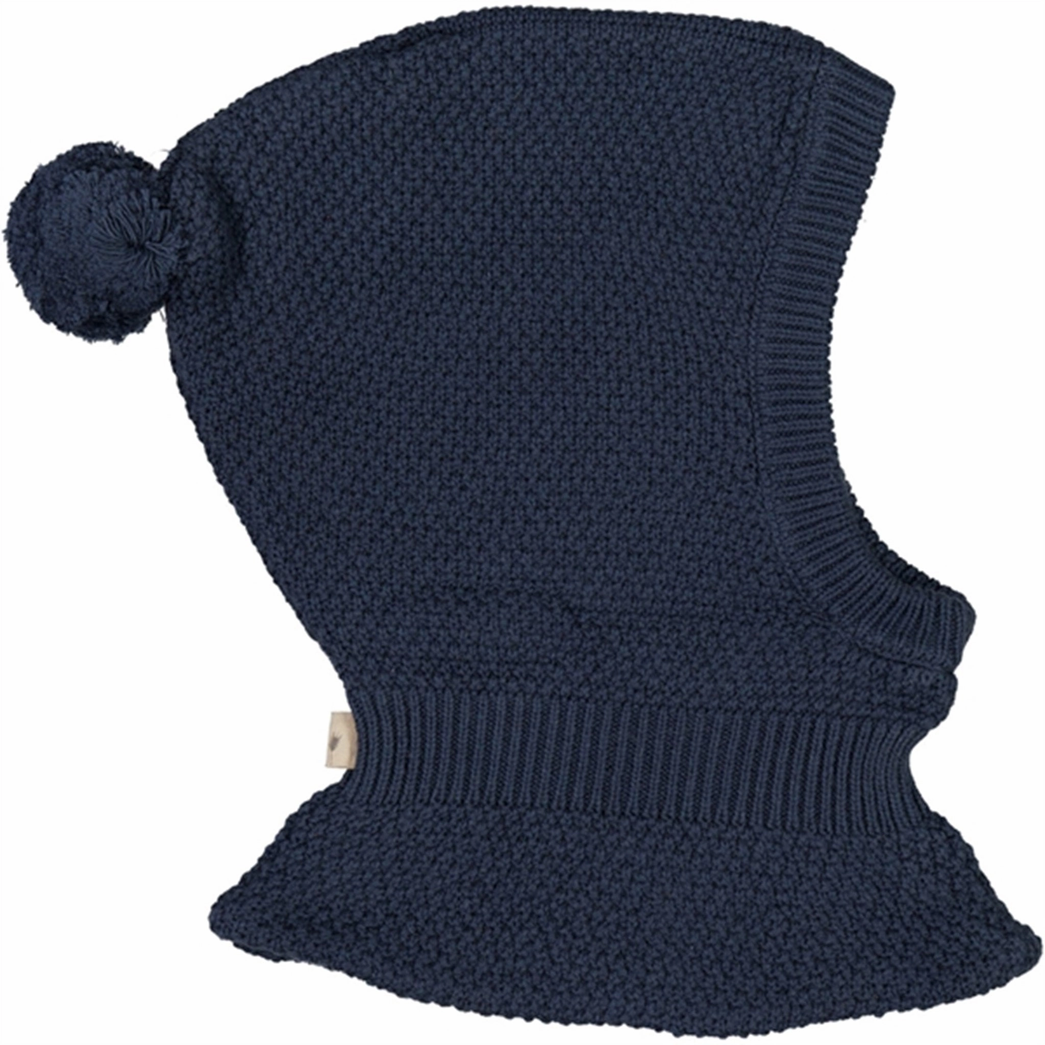 Dont Wait! Save Today Wheat Knitted Balaclava Pomi Sea Storm