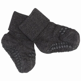 Dont Miss Big Savings Today Only Savings Gobabygo Bamboo Socks Antislip Dark Grey Melange