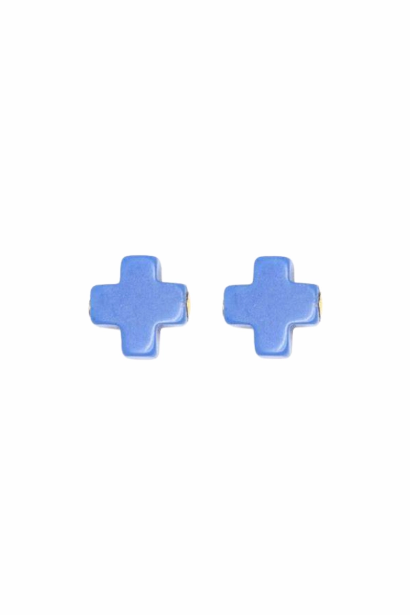 Signature Cross Stud - Cobalt Todays Hot Pick Dont Wait! Save