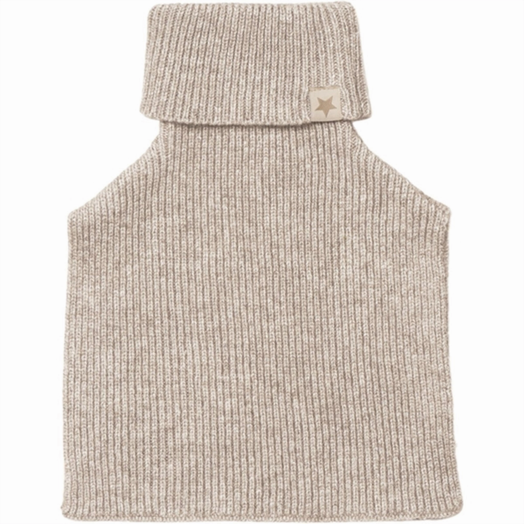 Trendy Picks Today Huttelihut Neck Warmer Wool Knit Camel