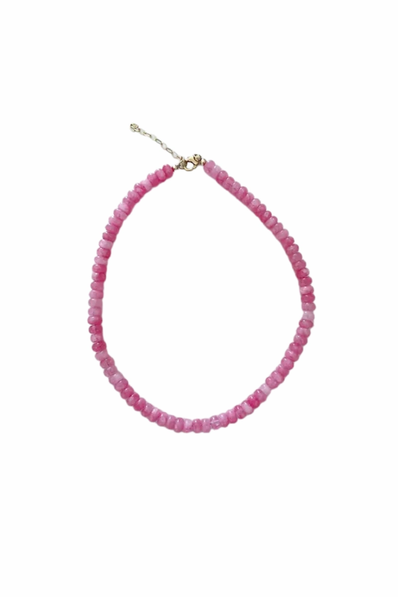 Shop the Savings Liv James - Coastal Pink Jade Necklace