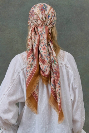 Louise Misha Mekness Printed Scarf Big Clearance Event Limited Offer Alert