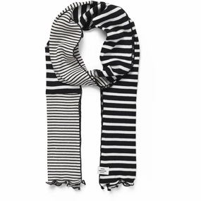 Mads Nrgaard Whitecap Gray/Black 2X2 Leftover Thorla Scarf Best Price Online Exclusive Online Offer