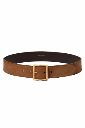 Today Only Discount Alert Marcela Belt In Martora With Antique Gold Buckle