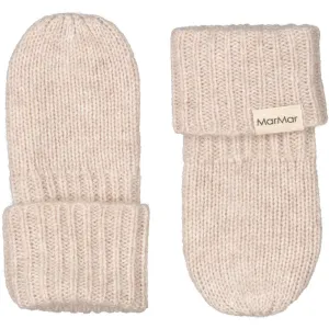 Marmar Cashmere Sand Melange Alvilda Baby Mittens Limited Stock Deals Mega Online Discount