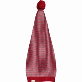 Marmar Cotton Rayon Knit Stripe Hibiscus Red Stripe Alfen Christmas Hat Dont Miss Big Savings