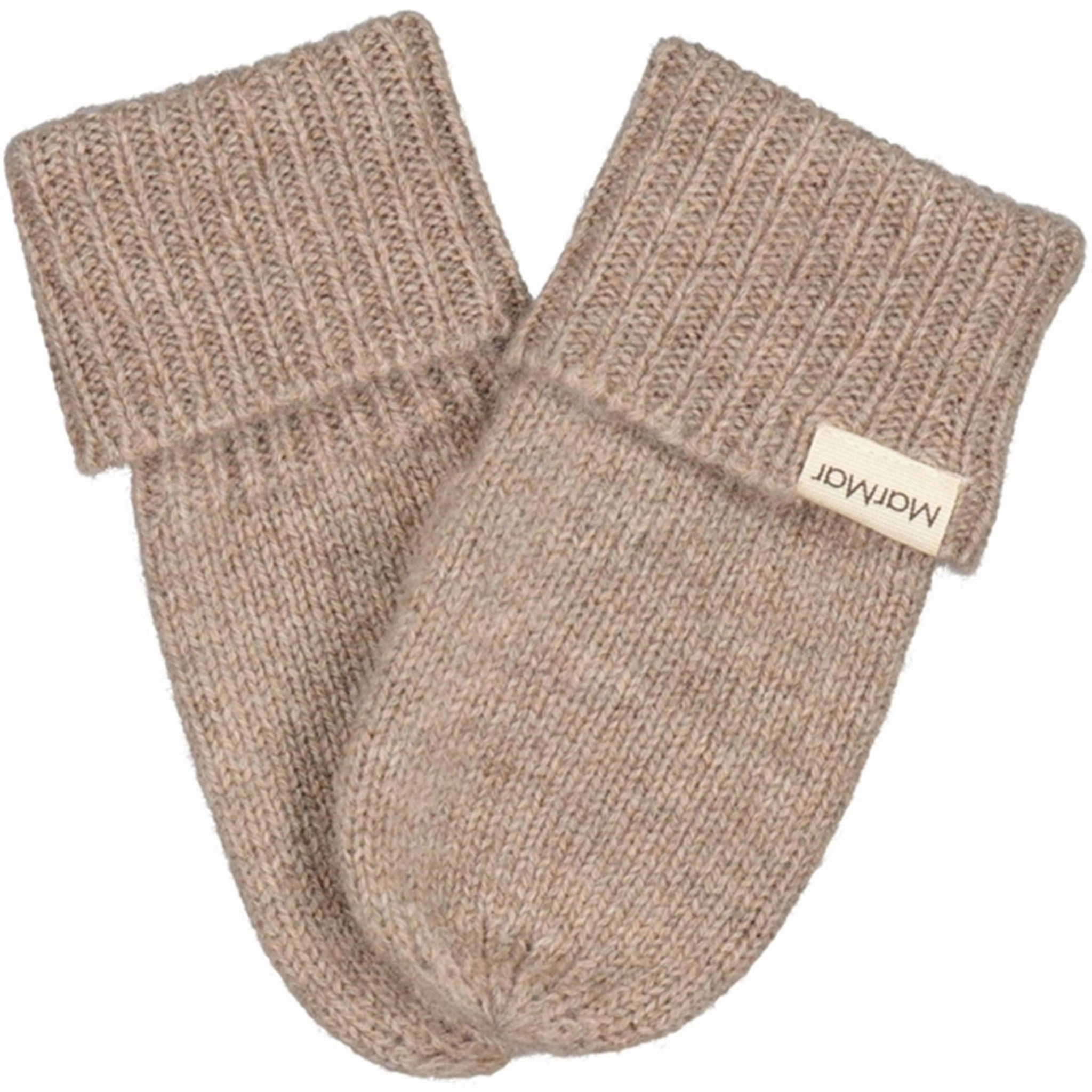 Online Exclusive Deal Marmar Linseed Melange Cashmere Alvilda Baby Mittens