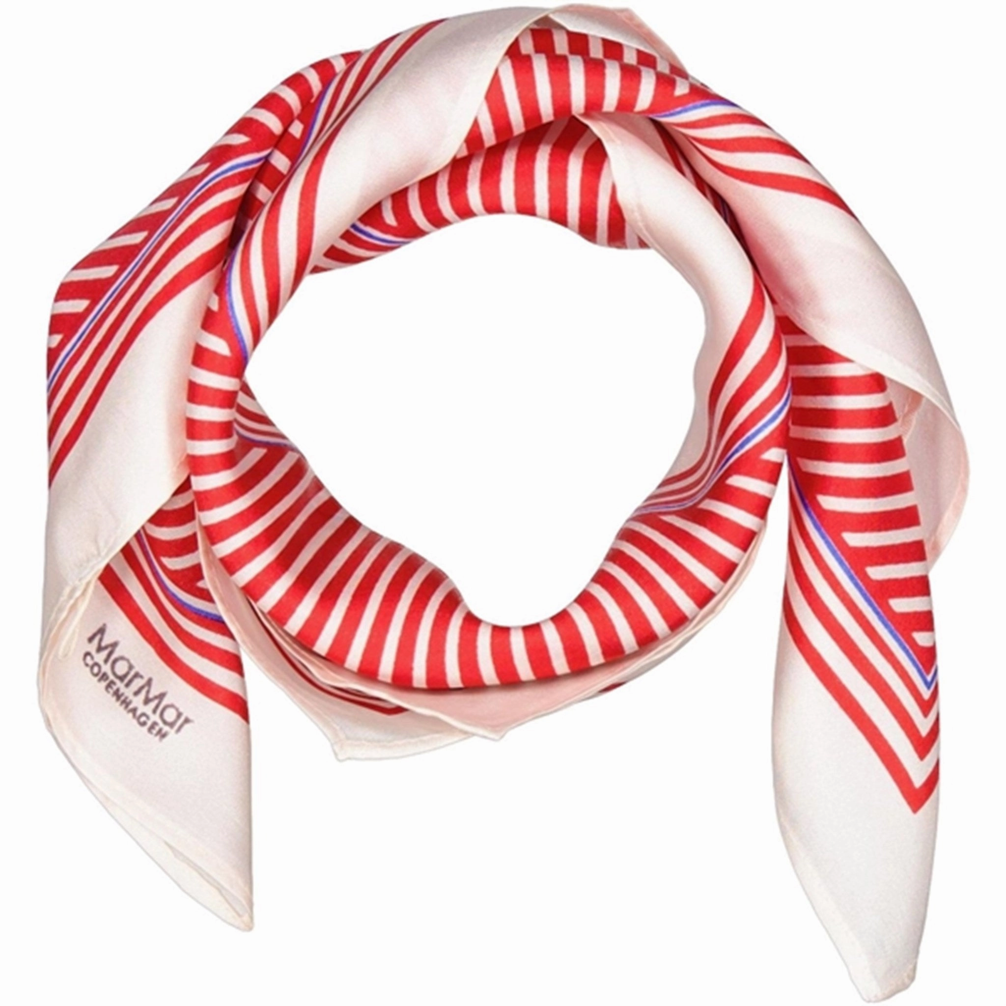 Marmar Red Stripe Alaia Scarf Special Price Today