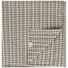 Clearance Savings Now Marmar Seersucker Check Pilot Navy Check Airo Scarf