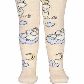 Perfect Gift Sale Marmar Tights Jacquard Beige Mel. Moomin Tights Jacquard