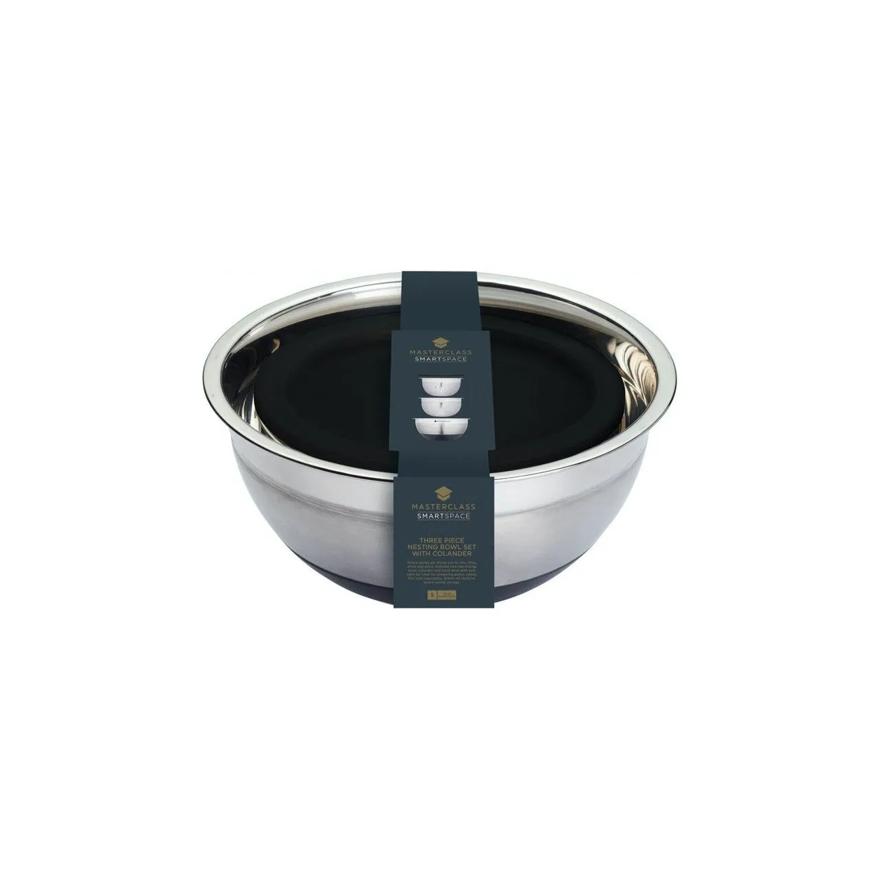 MasterClass Smart Stainless Bowl Set