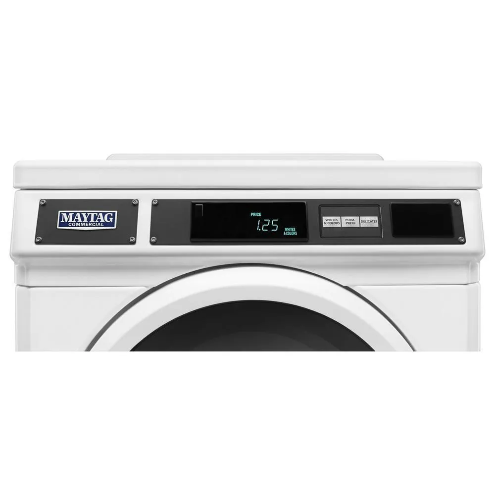 Maytag MDE28PRCYW Commercial Electric Dryer, Card Reader Ready Or Non-Vend