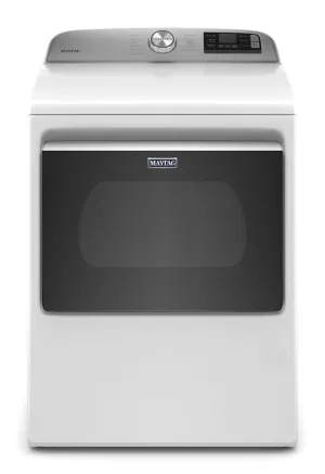 Maytag MGD6230HW Smart Capable Top Load Gas Dryer With Extra Power Button - 7.4 Cu. Ft.