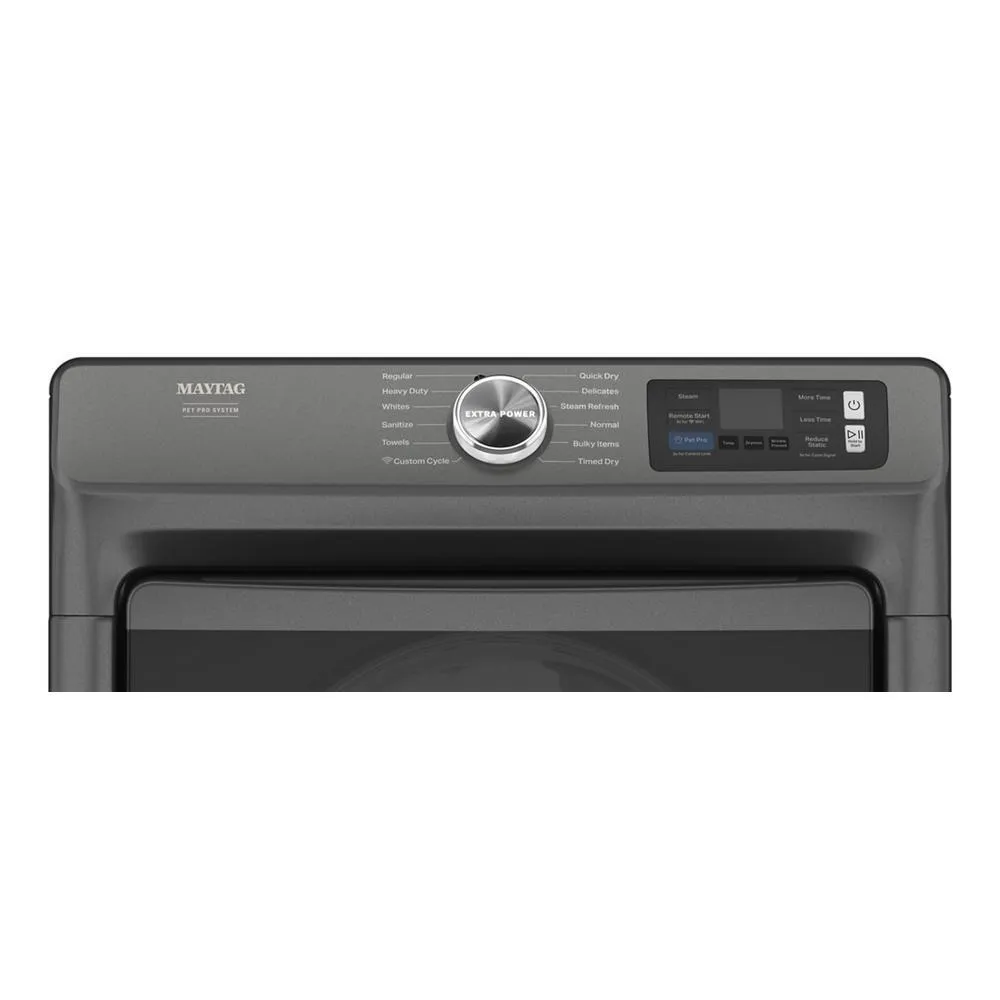 Maytag MGD7020RU Smart Pet Pro Front Load Gas Dryer - 7.4 Cu. Ft.