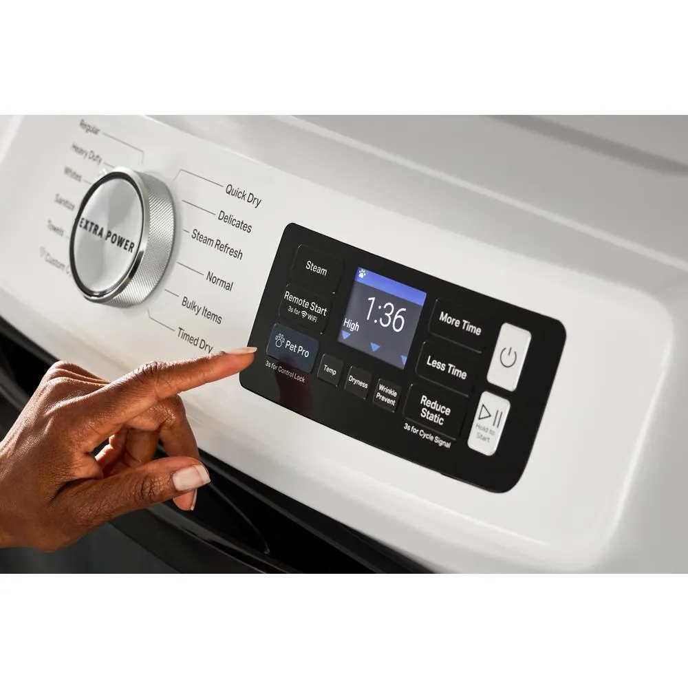 Maytag MGD7020RW Smart Pet Pro Front Load Gas Dryer - 7.4 Cu. Ft.