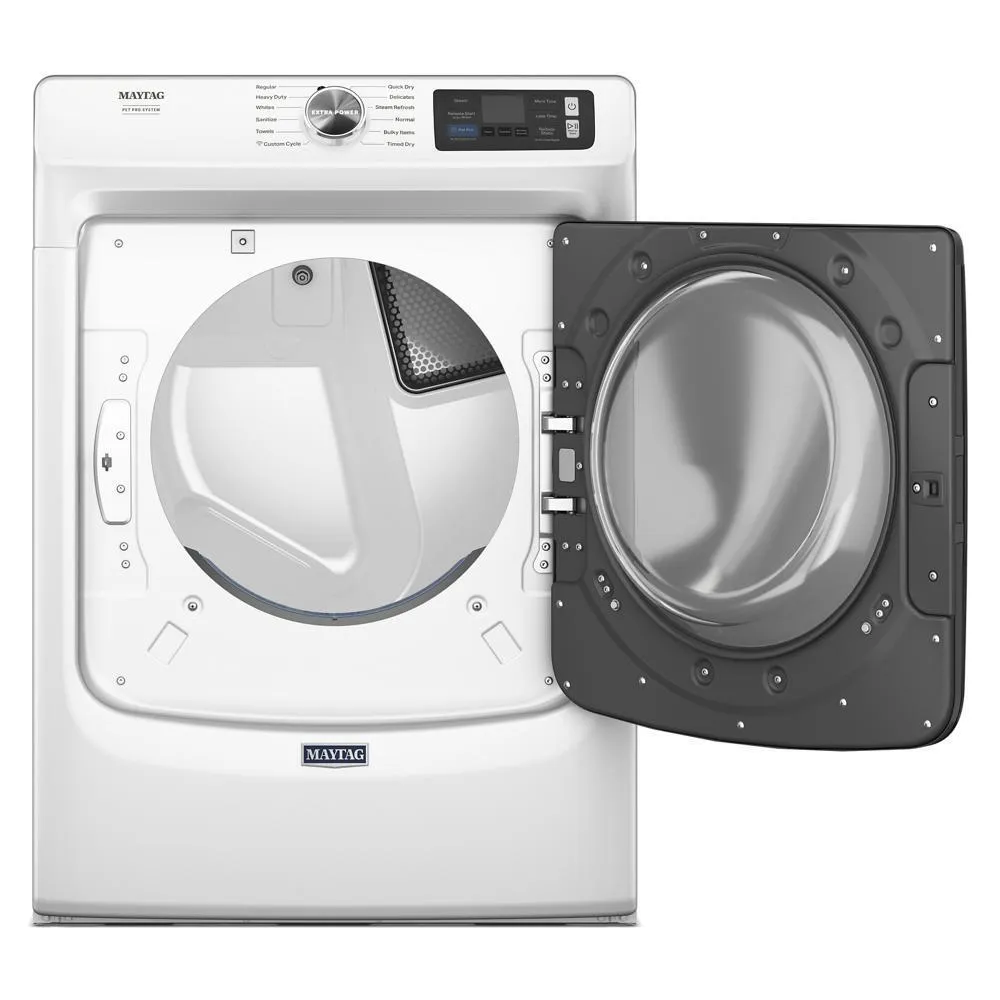 Maytag MGD7020RW Smart Pet Pro Front Load Gas Dryer - 7.4 Cu. Ft.