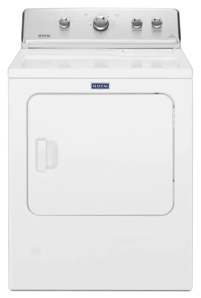 Maytag MGDC465HW Large Capacity Top Load Dryer With Wrinkle Control - 7.0 Cu. Ft.