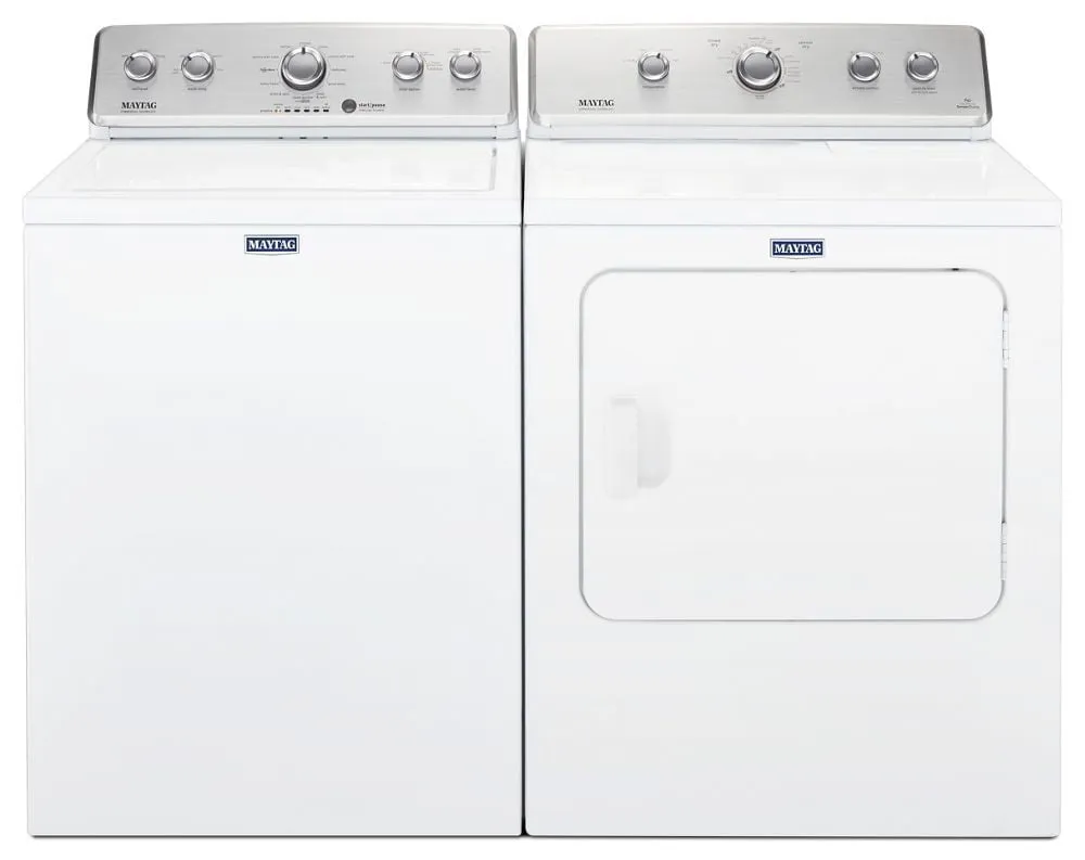 Maytag MGDC465HW Large Capacity Top Load Dryer With Wrinkle Control - 7.0 Cu. Ft.