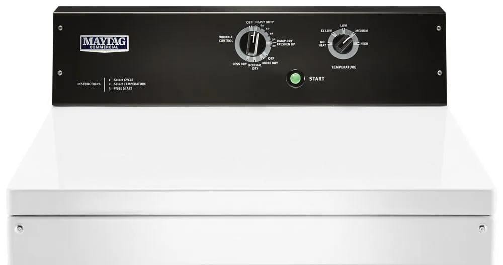 Maytag MGDP575GW 7.4 Cu. Ft. Commercial-Grade Residential Dryer