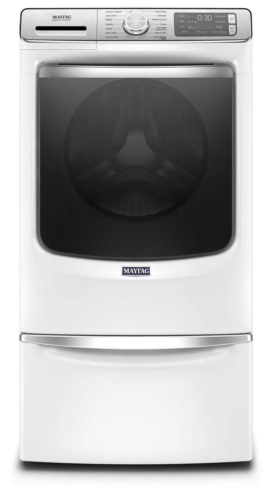 Maytag MHW8630HW Smart Front Load Washer With Extra Power And 24-Hr Fresh Hold? Option - 5.0 Cu. Ft.