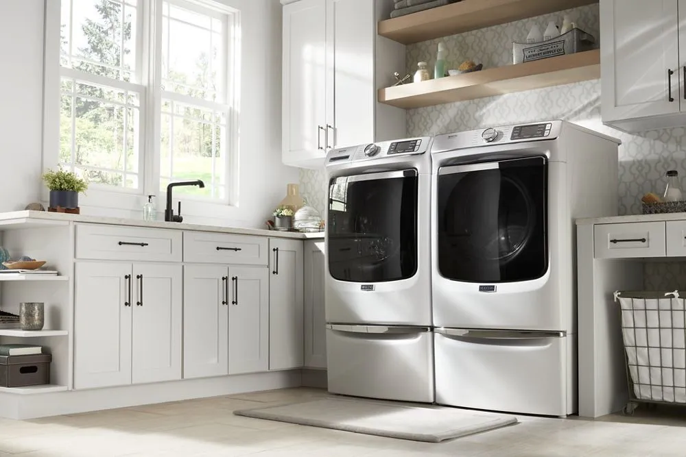 Maytag MHW8630HW Smart Front Load Washer With Extra Power And 24-Hr Fresh Hold? Option - 5.0 Cu. Ft.