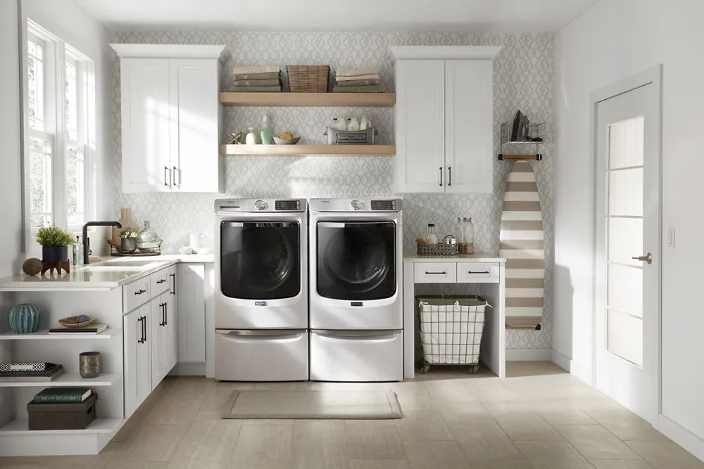 Maytag MHW8630HW Smart Front Load Washer With Extra Power And 24-Hr Fresh Hold? Option - 5.0 Cu. Ft.