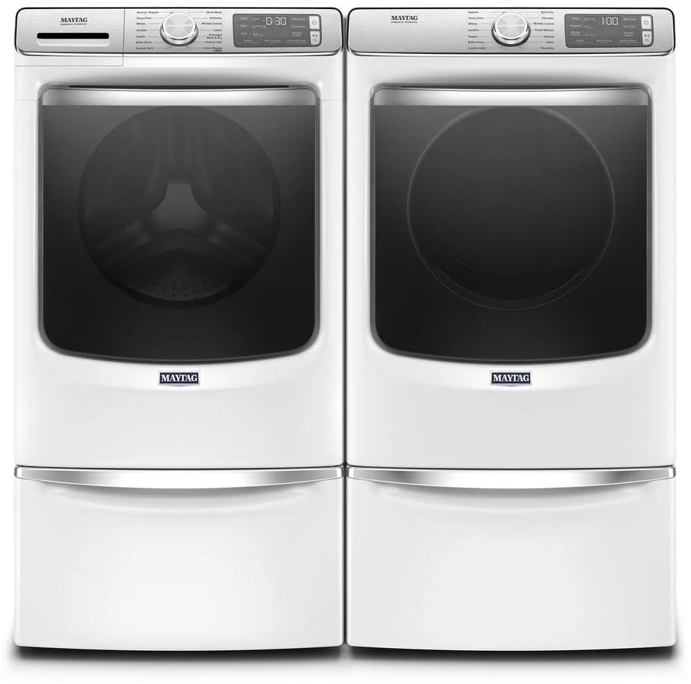 Maytag MHW8630HW Smart Front Load Washer With Extra Power And 24-Hr Fresh Hold? Option - 5.0 Cu. Ft.