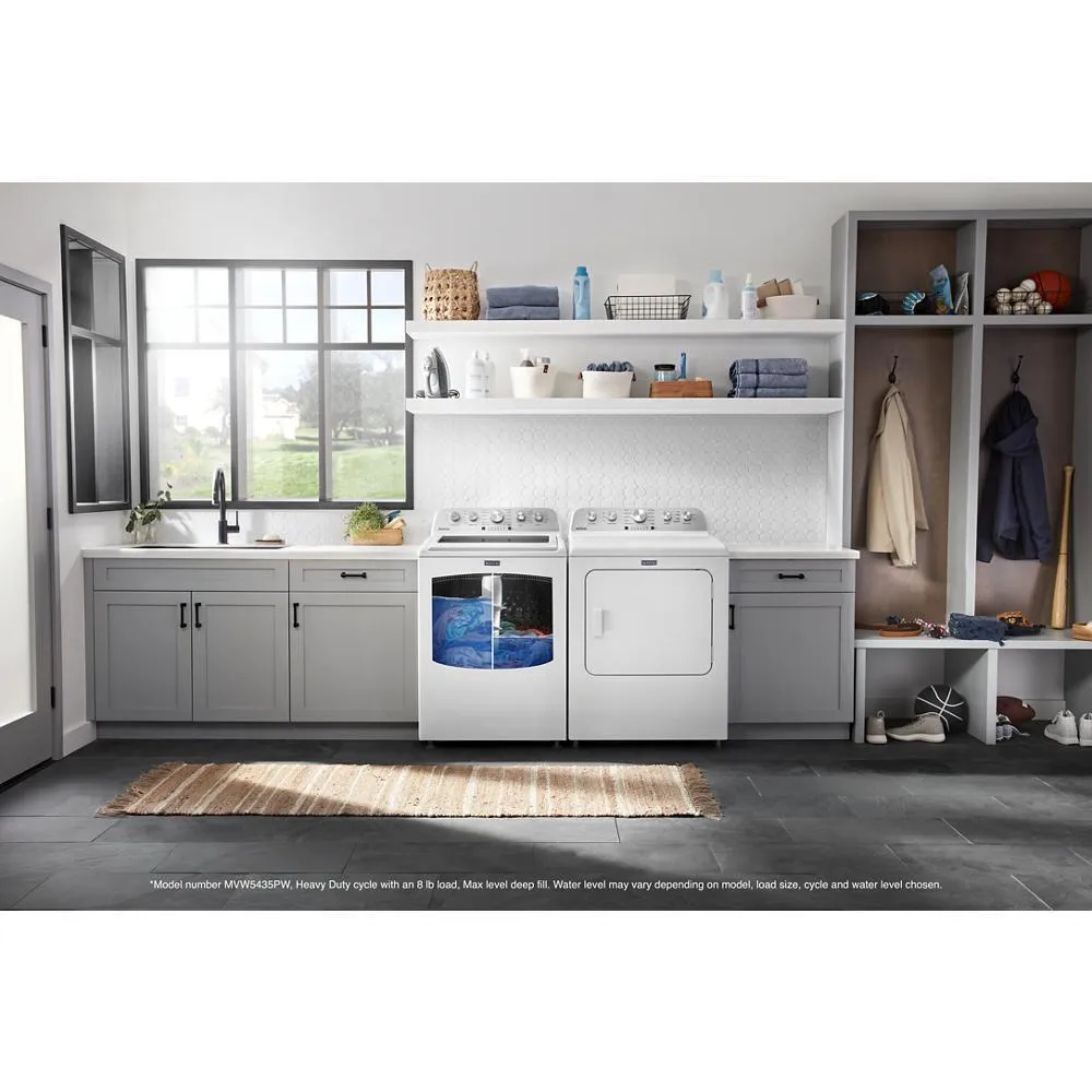 Maytag MVW5435PW Top Load Washer With Extra Power - 4.7 Cu. Ft.