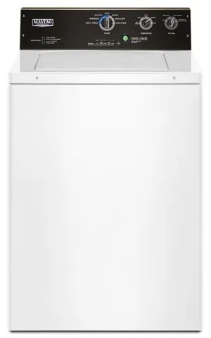 Maytag MVWP575GW 3.5 Cu. Ft. Commercial-Grade Residential Agitator Washer