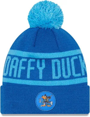 Daffy Duck New Era Kids Looney Tunes Jake Cuff Knit Bobble Hat Hot Sale Frenzy