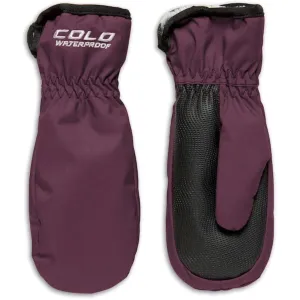 Weekend Sale Special Cold Aubergine Soft Shell Mitten Jr